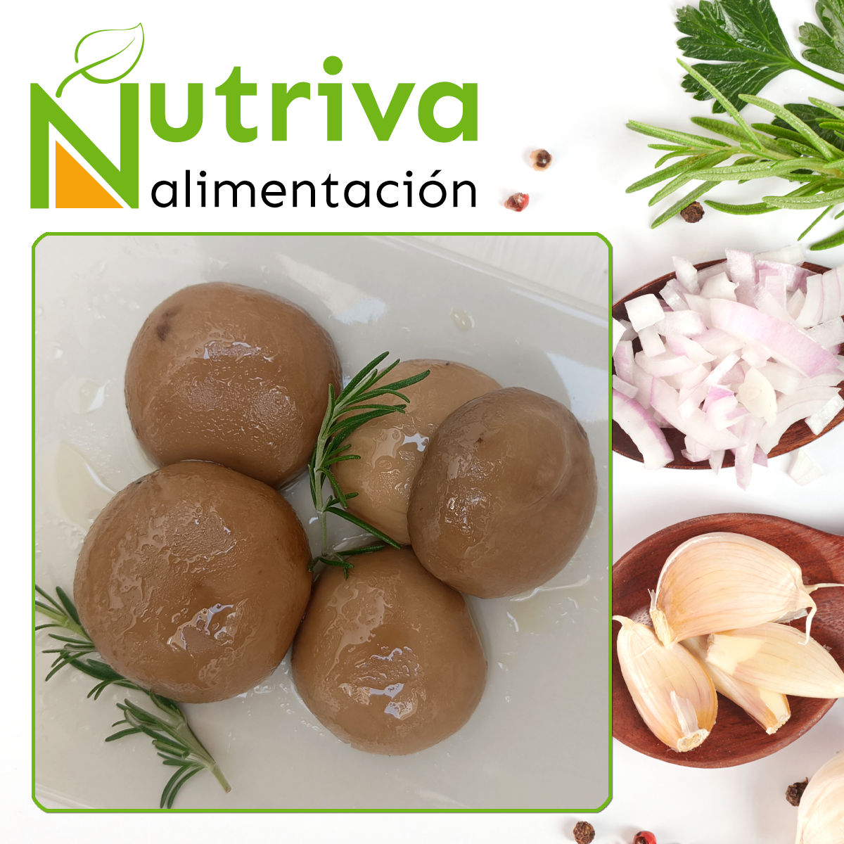 nutriva alimentacion (productos vegetales confitados) – Champiñones confitados 2 nutriva alimentacion (productos vegetales confitados) - Champiñones confitados 1